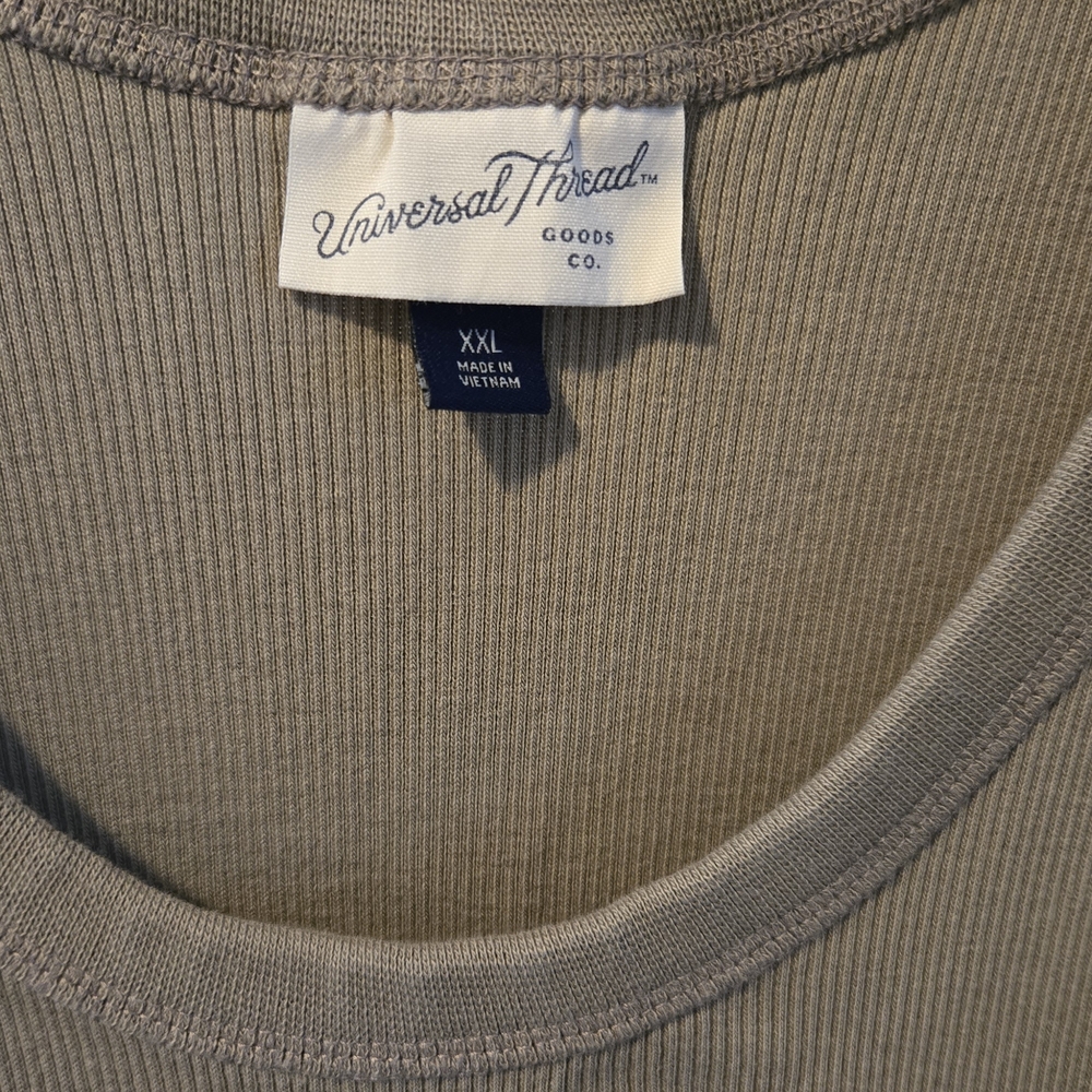 Universal Thread Ribbed Tan Dress - Picture 2 of 4